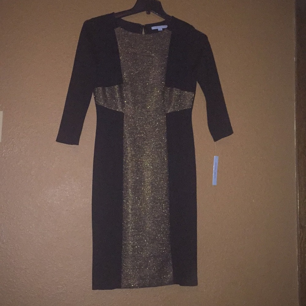 Black & gold Antonio melani dress